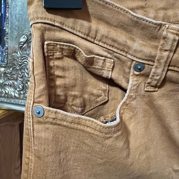 Madewell 9”Mid-Rise Skinny Jeans: Garment-Dyed Button-Front Edition - Picture 8 of 16